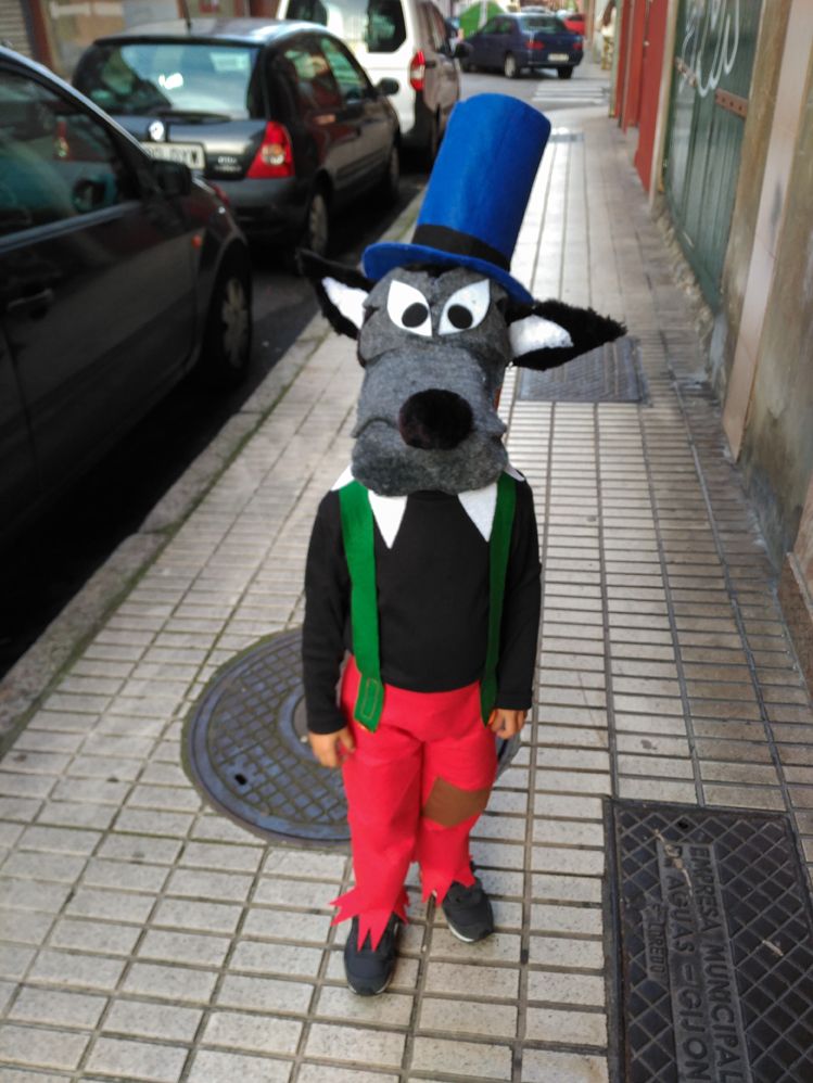 Disfraz de lobo para Halloween Disfraz de lobo