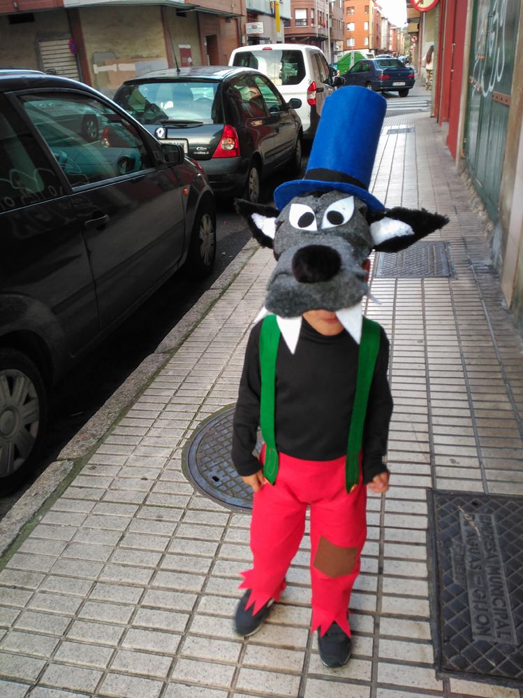 Disfraz de lobo para Halloween Disfraz de lobo